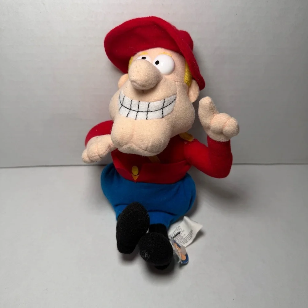 Vintage 2000 Rocky & Bullwinkle Dudley Do-Right Plush Stuffed Animal